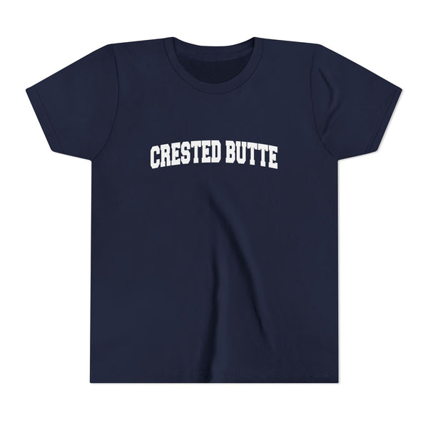 Crested Butte, Colorado Youth Graphic Tee - Kids Crested Butte T Shirt