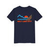 Salt Lake City, Utah Youth Graphic Tee - Kids Salt Lake City T Shirt