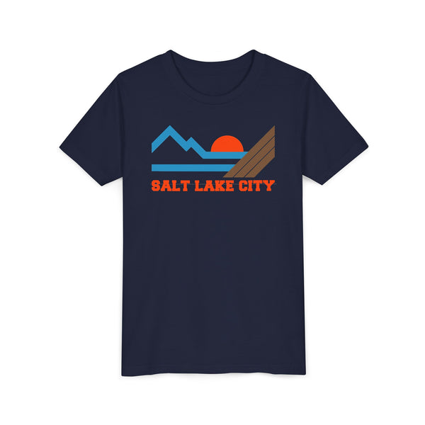 Salt Lake City, Utah Youth Graphic Tee - Kids Salt Lake City T Shirt
