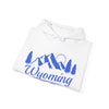 Wyoming Hoodie - Mountain Unisex Wyoming Hoodie Sweatshirt