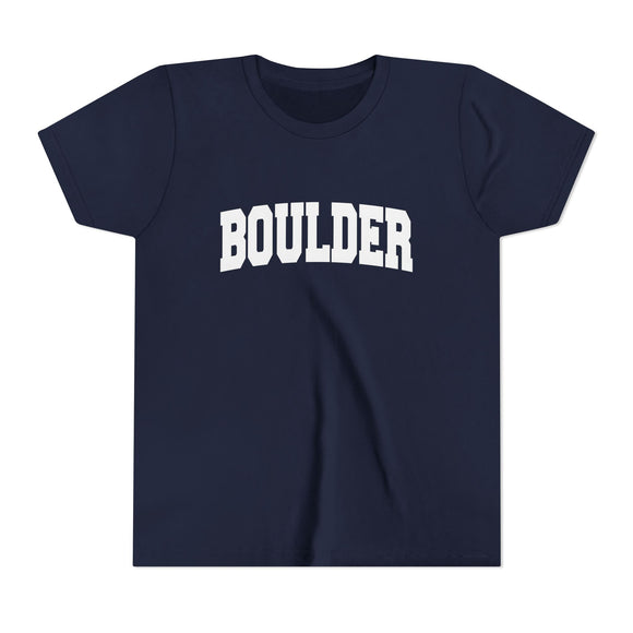 Boulder, Colorado Youth Graphic Tee - Kids Boulder T Shirt
