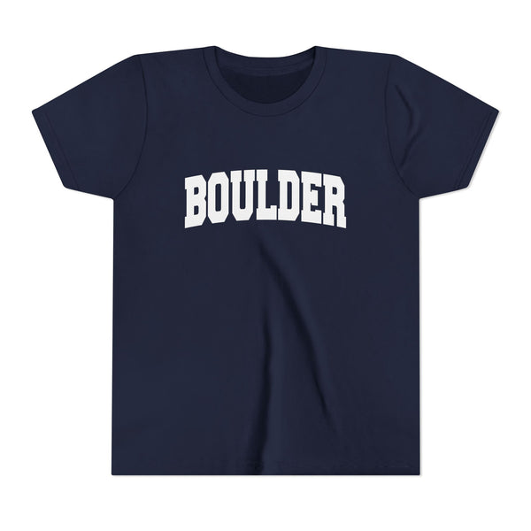Boulder, Colorado Youth Graphic Tee - Kids Boulder T Shirt