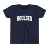 Boulder, Colorado Youth Graphic Tee - Kids Boulder T Shirt