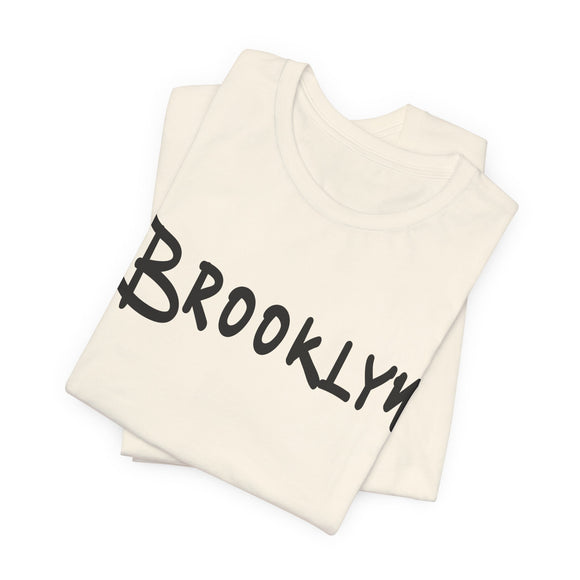Brooklyn, New York T-Shirt - Graffiti Text 100% Cotton