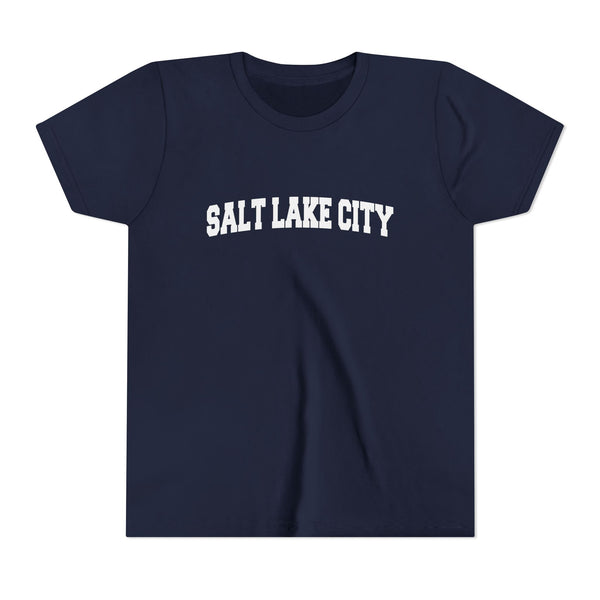 Salt Lake City, Utah Youth Graphic Tee - Kids Salt Lake City T Shirt