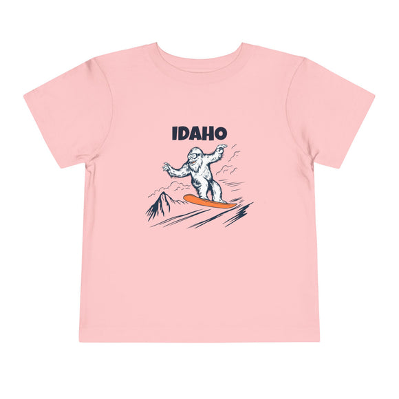Idaho Yeti Snowboard Toddler Tee