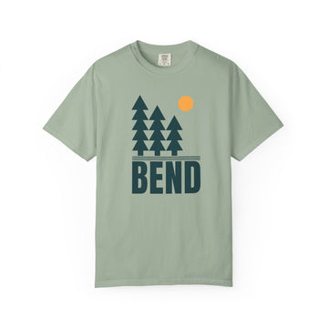 Bend, Oregon Tee, Comfort Colors 100% Cotton Trees T shirt - 0