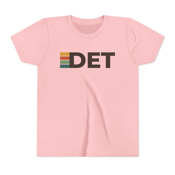 Buy pink Detroit, Michigan Youth Tee - DET T Shirt