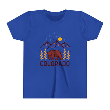 Buy true-royal Colorado Youth T-Shirt - Unisex Kids Colorado Shirt