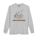 New Hampshire Long Sleeve T-Shirt - Ski Mountain Gondola-2