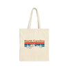 North Carolina Tote Bag - Cotton Canvas North Carolina Bag