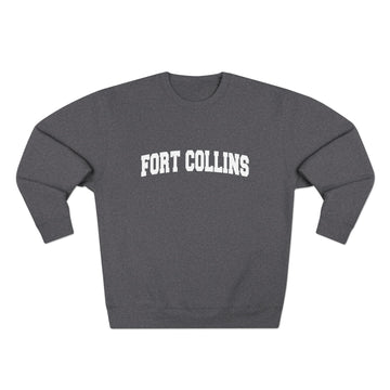 Premium Fort Collins, Colorado Retro Graphic Sweatshirt