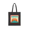 Aspen, Colorado Tote Bag, Cotton Canvas Tote Bag, Reusable Shopping Bag, Eco-Friendly Tote, Aspen, Colorado Gift