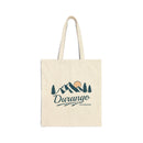 Durango, Colorado Cotton Canvas Tote Bag - 15" x 16"-1
