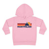 Montpelier, Vermont Toddler Hoodie - Unisex Mountain Montpelier Pullover Sweatshirt, Kids Hooded Jumper, Vermont Souvenir