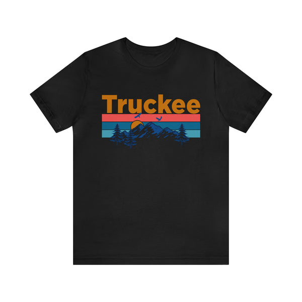 Truckee, California Shirt - Mountain Sunset Unisex Truckee T-Shirt