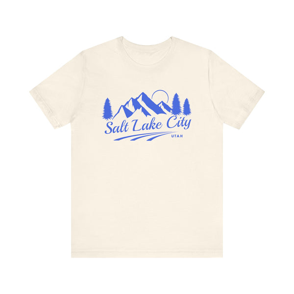 Salt Lake City, Utah T-Shirt - Retro Mountain Unisex Salt Lake City Shirt