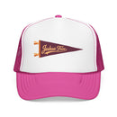 Joshua Tree National Park Pennant Trucker Hat — Vintage Foam Mesh Cap-5
