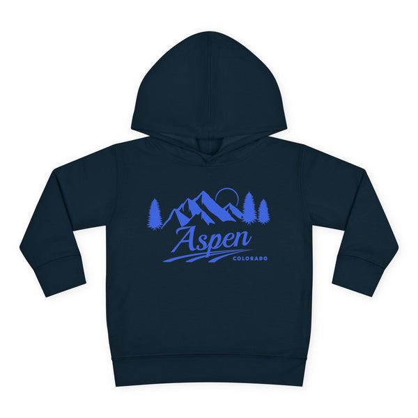 Aspen, Colorado Toddler Hoodie - Unisex Mountain Aspen Pullover Sweatshirt, Kids Hooded Jumper, Colorado Souvenir