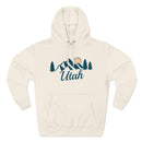 Premium Utah Hoodie - Retro Unisex Sweatshirt-3