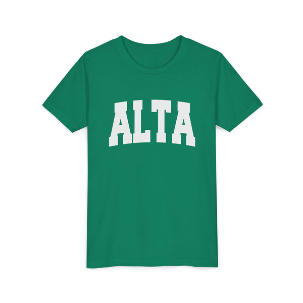 Alta, Utah Youth Graphic Tee - Kids Alta T Shirt