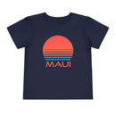 Maui, Hawaii Toddler T-Shirt - Retro 80s Toddler Maui Shirt-1