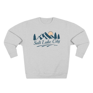Premium Salt Lake City, Utah Sweatshirt - Unisex Sweatshirt - 0