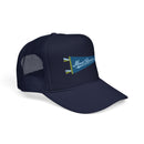 Mount Rainier National Park Pennant Trucker Hat — Vintage Foam Mesh Cap-8