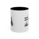 Aspen, Colorado Retro Snow Skiing Mountain 11 oz Mug, Ski Lodge Decor Coffee Cup, Mountain Gondola  Lover Gift, Retro Skiing Mug-3