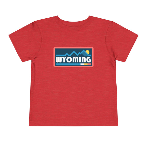 Wyoming Toddler Graphic Tee - Kids Wyoming Shirt