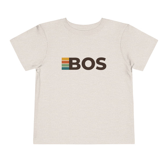 Boston, Massachusetts Toddler Tee - BOS Kids T Shirt