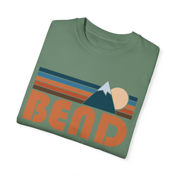 Bend, Oregon Graphic Tee, Comfort Colors Retro Unisex Bend T shirt, Mountain Adventure Shirt