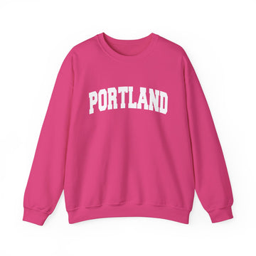 Buy heliconia Portland, Oregon Sweatshirt - Unisex Graphic Crewneck