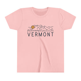 Vermont Youth T-Shirt - Unisex Kids Vermont Shirt