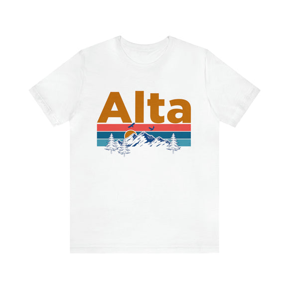 Alta, Utah Shirt - Mountain Sunset Unisex Alta T-Shirt