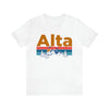 Alta, Utah Shirt - Mountain Sunset Unisex Alta T-Shirt