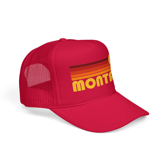 Montana Retro Sunset Trucker Hat