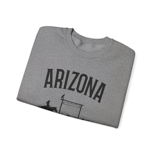 Arizona Sweatshirt - Mountain Cowgirl Graphic Crewneck