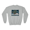 Bozeman, Montana Youth Sweatshirt - Unisex Kid's Bozeman Crewneck Sweatshirt