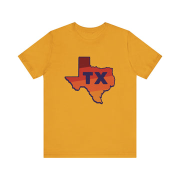 Texas T-Shirt Retro - Adult Unisex Texas T Shirt