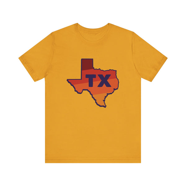 Texas T-Shirt Retro - Adult Unisex Texas T Shirt