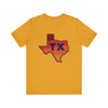 Texas T-Shirt Retro - Adult Unisex Texas T Shirt