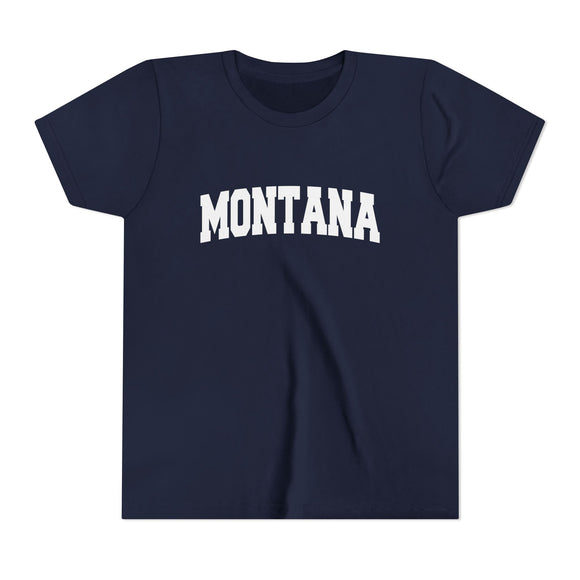 Montana Youth Graphic Tee - Kids T Shirt