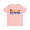 Idaho T-Shirt - Mountain Sunset Unisex Idaho Shirt