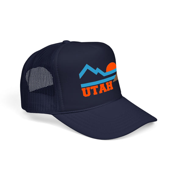Utah Trucker Hat - Utah  Mountain Cap