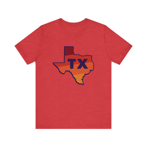 Texas T-Shirt Retro - Adult Unisex Texas T Shirt