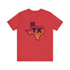 Texas T-Shirt Retro - Adult Unisex Texas T Shirt