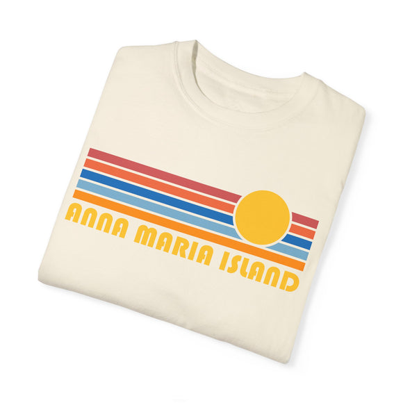 Anna Maria Island, Florida Graphic Tee, Comfort Colors Retro Unisex Anna Maria Island T shirt