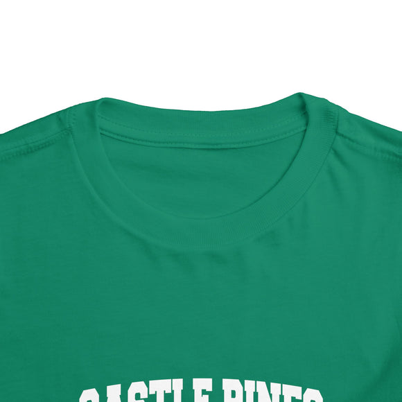 Castle Pine, Colorado Toddler Graphic Tee - Kids Castle Pine Vacation T-Shirt