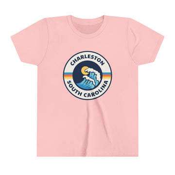 Buy pink Charleston, South Carolina Youth T-Shirt - Kids Charleston Shirt